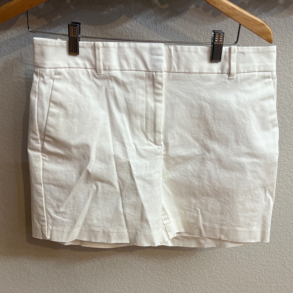 Ann Taylor Classic White Shorts